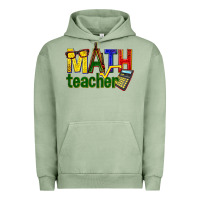 Pigment Oil Green math teacher Urban Hoodie - texasbilliewilder