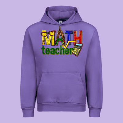 Math Teacher Urban Hoodie Designed By Texasbilliewilder