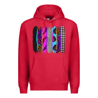 Cardinal race brushstrokes Premium Hoodie - Zillion Design Studio
