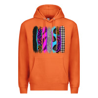 Carrot race brushstrokes Premium Hoodie - Zillion Design Studio