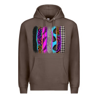 Coffee race brushstrokes Premium Hoodie - Zillion Design Studio