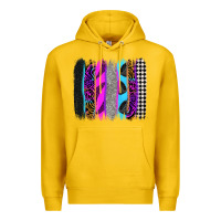 Lemon race brushstrokes Premium Hoodie - Zillion Design Studio