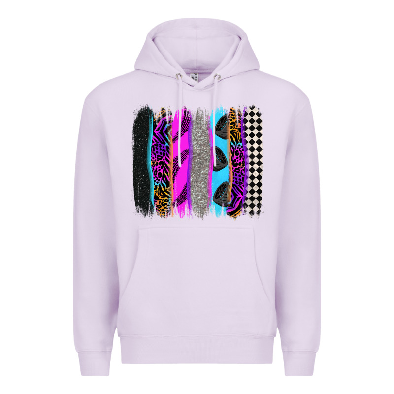 Race Brushstrokes Premium Hoodie by Zillion Design Studio | Teevron