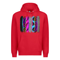 Red race brushstrokes Premium Hoodie - Zillion Design Studio