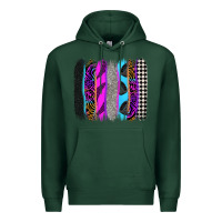 Sports Green race brushstrokes Premium Hoodie - Zillion Design Studio