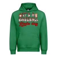 Emerald it s a baseball kinda day Urban Hoodie - Zillion Design Studio