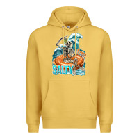 Antique Gold stay salty Premium Hoodie - texasbilliewilder