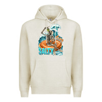 Oatmeal Heather stay salty Premium Hoodie - texasbilliewilder