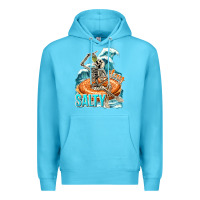 Ocean Blue stay salty Premium Hoodie - texasbilliewilder