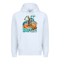 White stay salty Premium Hoodie - texasbilliewilder