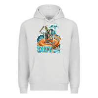 Dove Grey stay salty Premium Hoodie - texasbilliewilder