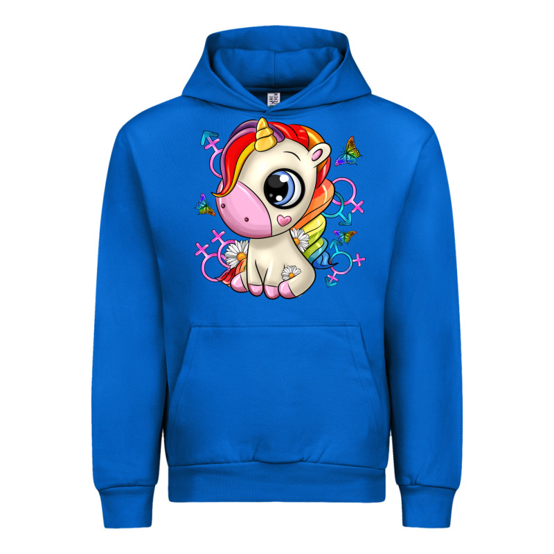 Unicorn Urban Hoodie by Zillion Design Studio | Teevron