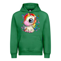 Emerald unicorn Urban Hoodie - Zillion Design Studio