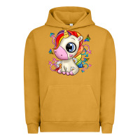 Pigment Peanut Butter unicorn Urban Hoodie - Zillion Design Studio