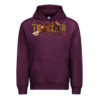 Mauve Wine melanin teacher Urban Hoodie - texasbilliewilder