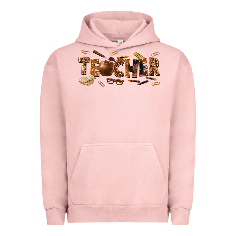Melanin Teacher Urban Hoodie by texasbilliewilder | Teevron