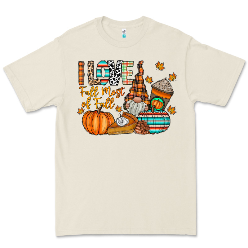 I Love Fall Most Of Fall Premium Tee by CowhideDigitalArt | Teevron