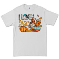 Dove Grey i love fall most of fall Premium Tee - CowhideDigitalArt