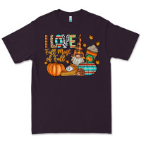 Plum i love fall most of fall Premium Tee - CowhideDigitalArt