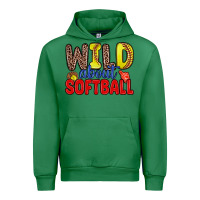 Emerald wild about softball Urban Hoodie - Zillion Design Studio