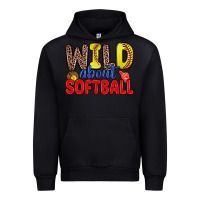 Foreset Green wild about softball Urban Hoodie - Zillion Design Studio