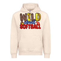 Sandshell wild about softball Urban Hoodie - Zillion Design Studio