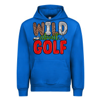 Cobalt wild about golf Urban Hoodie - Zillion Design Studio