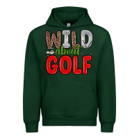 Forest Green wild about golf Urban Hoodie - Zillion Design Studio