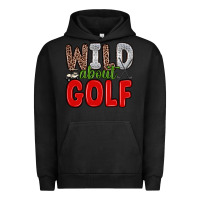 Pigment Black wild about golf Urban Hoodie - Zillion Design Studio