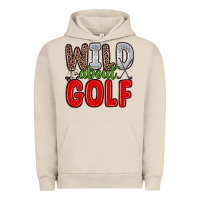 Pigment French Oak wild about golf Urban Hoodie - Zillion Design Studio