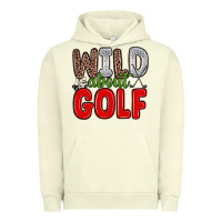Pigment Pistachio wild about golf Urban Hoodie - Zillion Design Studio