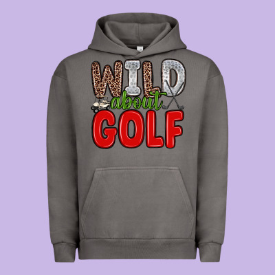 Wild About Golf Urban Hoodie Designed By Zillion Design Studio