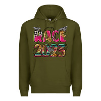 Army Green race 2023 Premium Hoodie - Zillion Design Studio