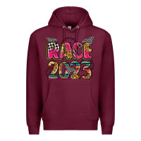 Burgundy race 2023 Premium Hoodie - Zillion Design Studio