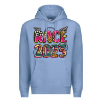 Colony Blue race 2023 Premium Hoodie - Zillion Design Studio