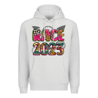 Dove Grey race 2023 Premium Hoodie - Zillion Design Studio