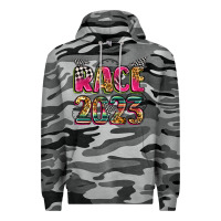 Slate Camo race 2023 Premium Hoodie - Zillion Design Studio