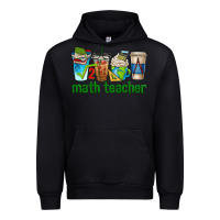 Black math teacher coffee cups Urban Hoodie - texasbilliewilder