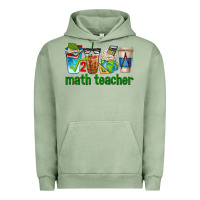 Pigment Oil Green math teacher coffee cups Urban Hoodie - texasbilliewilder