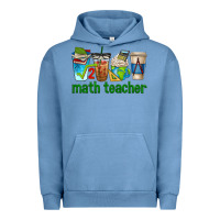 Pigment Pebble Blue math teacher coffee cups Urban Hoodie - texasbilliewilder
