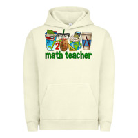 Pigment Pistachio math teacher coffee cups Urban Hoodie - texasbilliewilder