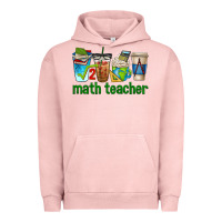 Pigment Salmon math teacher coffee cups Urban Hoodie - texasbilliewilder