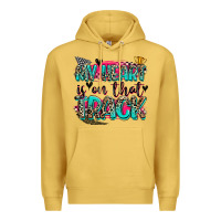 Antique Gold my heart is on that track Premium Hoodie - Zillion Design Studio
