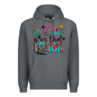Rock my heart is on that track Premium Hoodie - Zillion Design Studio