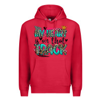 Cardinal my heart is on that track Premium Hoodie - Zillion Design Studio
