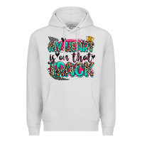 Dove Grey my heart is on that track Premium Hoodie - Zillion Design Studio