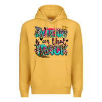 Mustard my heart is on that track Premium Hoodie - Zillion Design Studio