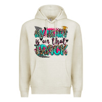 Oatmeal Heather my heart is on that track Premium Hoodie - Zillion Design Studio