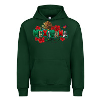 Forest Green mexicana Urban Hoodie - texasbilliewilder