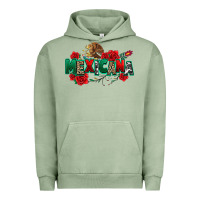 Pigment Oil Green mexicana Urban Hoodie - texasbilliewilder
